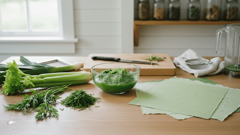 Bonus 1: Making Paper From Organic Materials